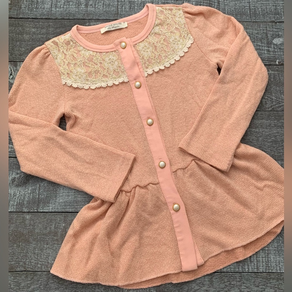 Richie House Button Down Sweater